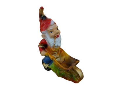Décoration de maison de jardin Figurine Statue Sculptures Figurines décoratives Nain Artisanat M11